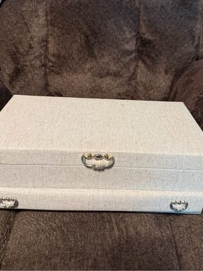 Vintage Buxton Three layer Jewelry box
